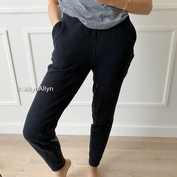 lululemon athletica Pants - Lululemon Joggers - Black - Worn 1x - Inseam 28" - Size 2